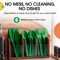 Exquisite Polished Plastic Silverware – 150 Pcs Heavy Duty Cutlery Set – 50 Each of Forks, Knives & Spoons – Disposable Utensil Set for Parties, Events & Catering – Flatware Set by Party Solids